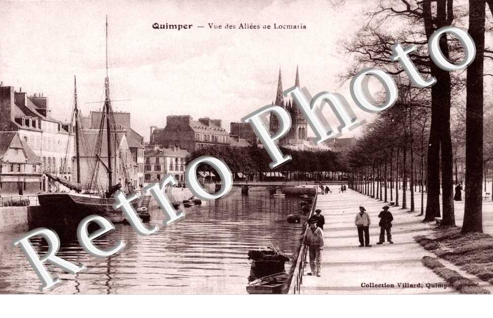 vue des allees de locmaria