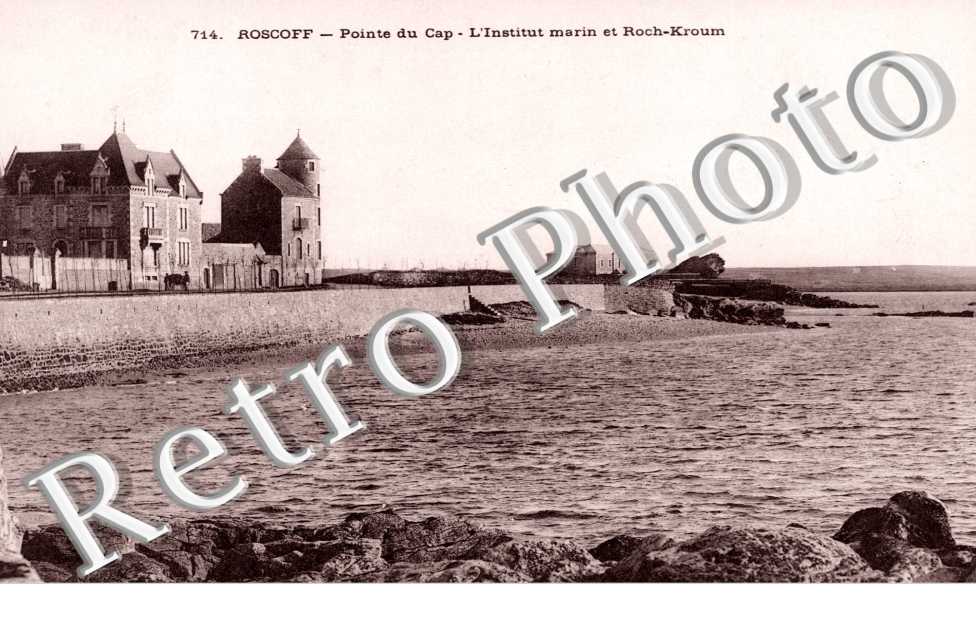 Pointe du Cap, l&#039;Institut marin et Roch Kroum