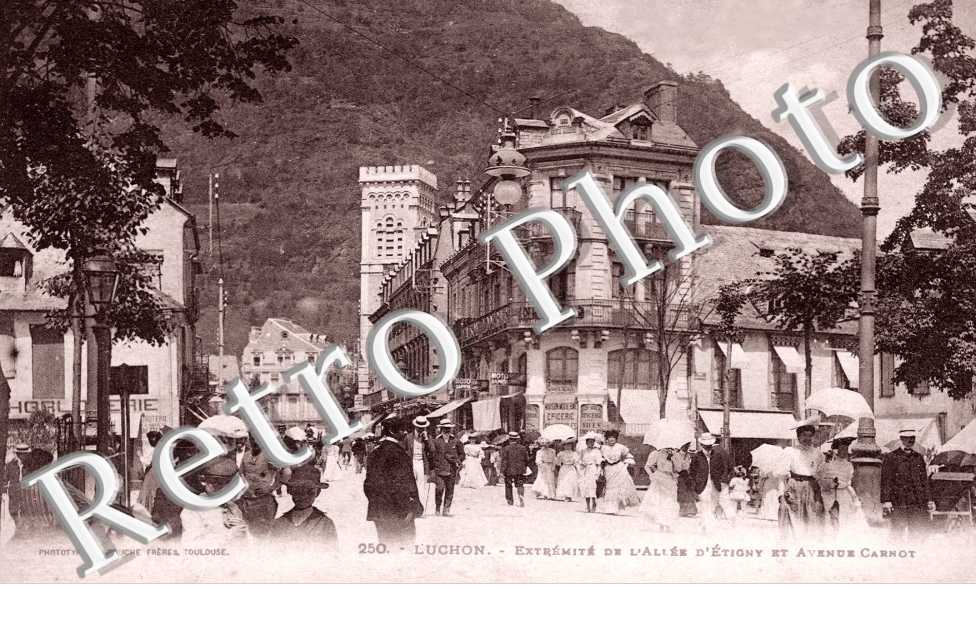 Extrémité de l'Allée d'Etigny et Avenue Carnot