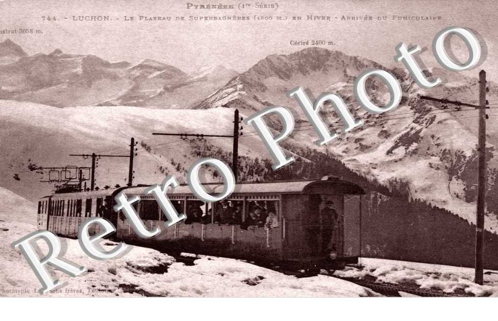 Le plateau de Superbagneres Arrivée du Funiculaire