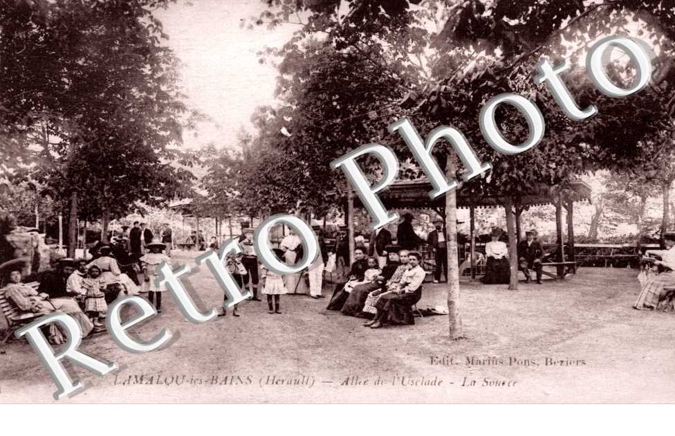 Allee de l&#039;Usclade - la source
