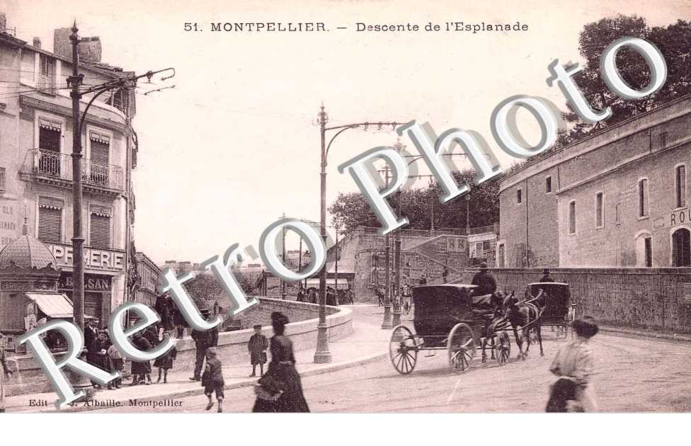 Descente de l&#039;esplanade