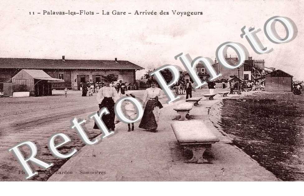 La gare - arrivee des voyageurs