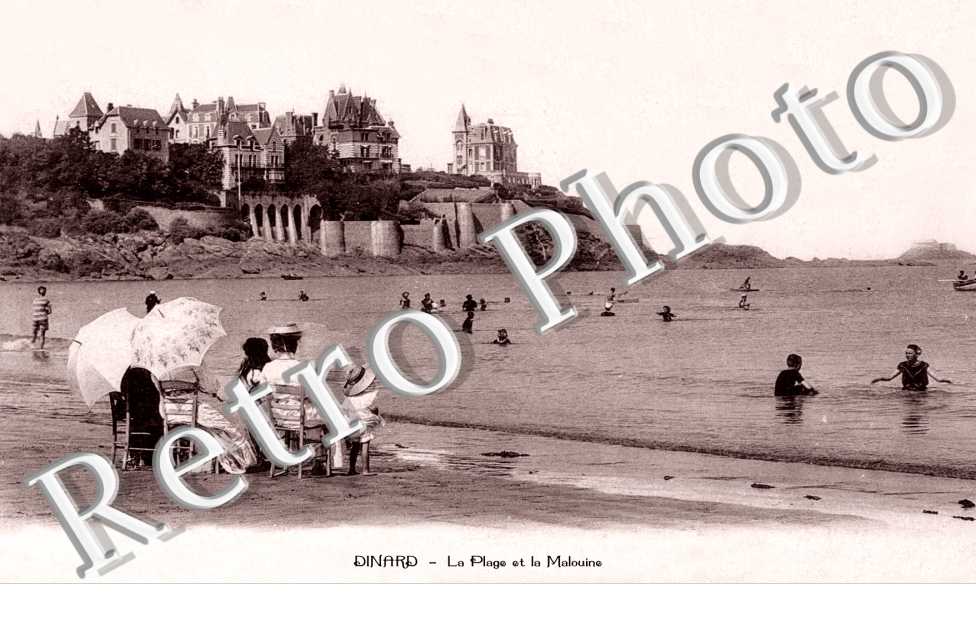 la plage et la malouine