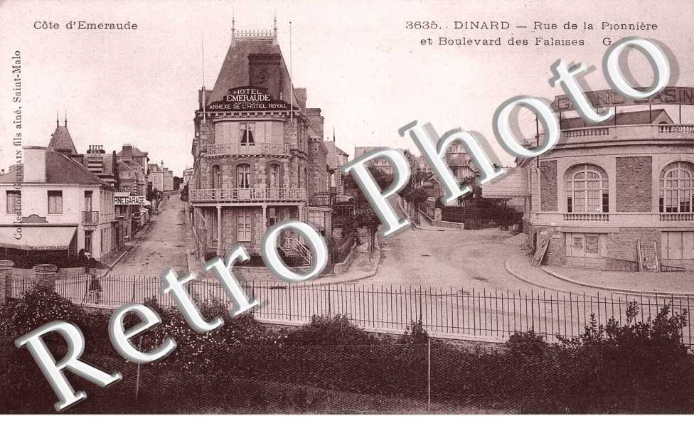 RUE DE LA PIONNIERE et boulevard des Falaises