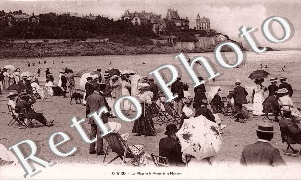 LA PLAGE et la pointe de la Malouine