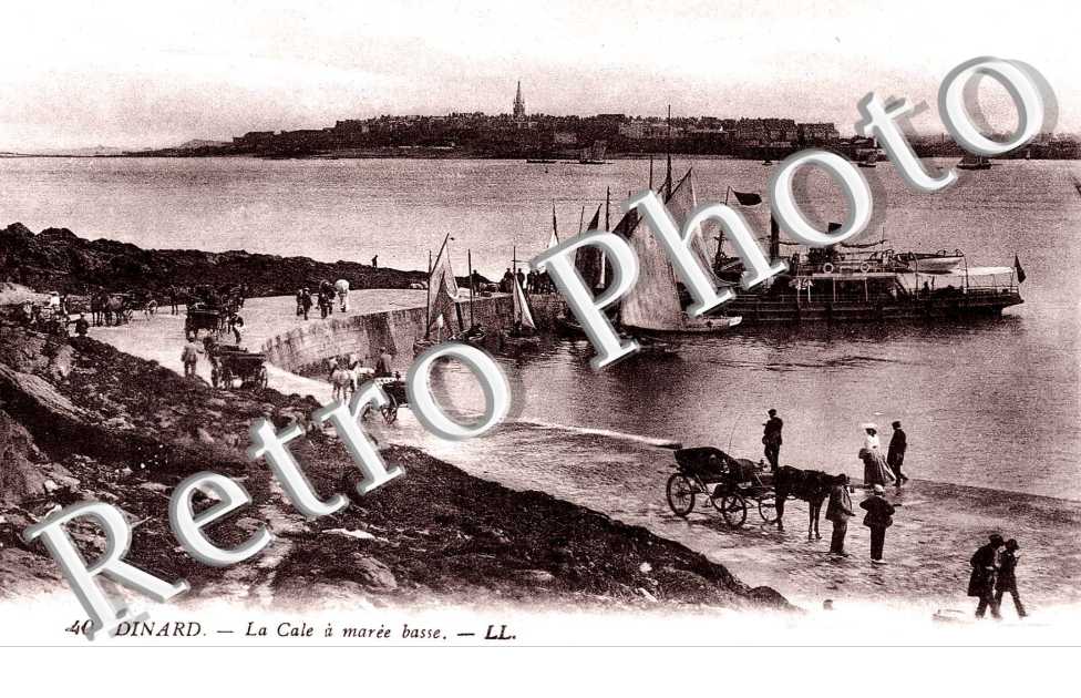 la cale a maree basse