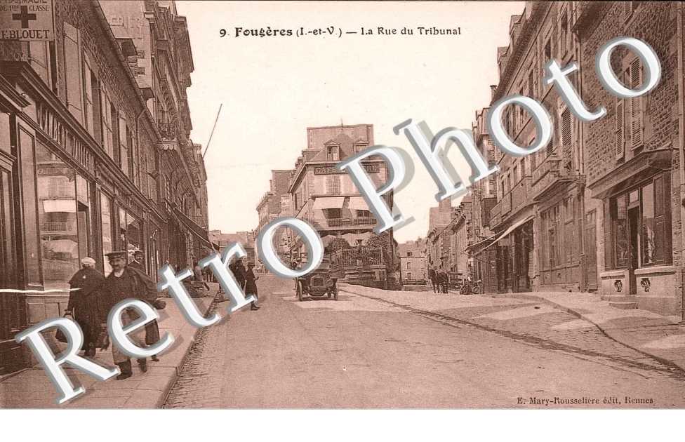 la rue du tribunal
