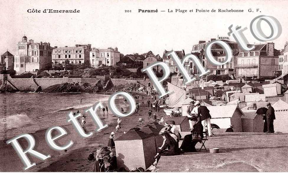 la plage et pointe de rochebonne