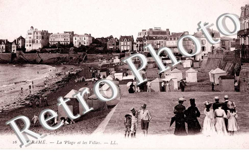 LA PLAGE ET LES VILLAS