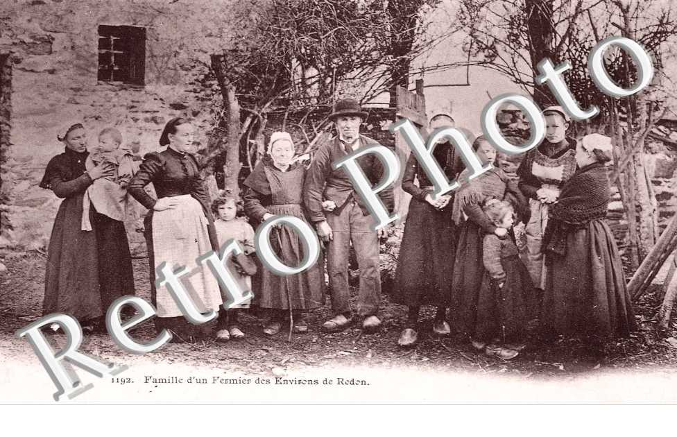 Famille d&#039;un fermier des environs de Redon