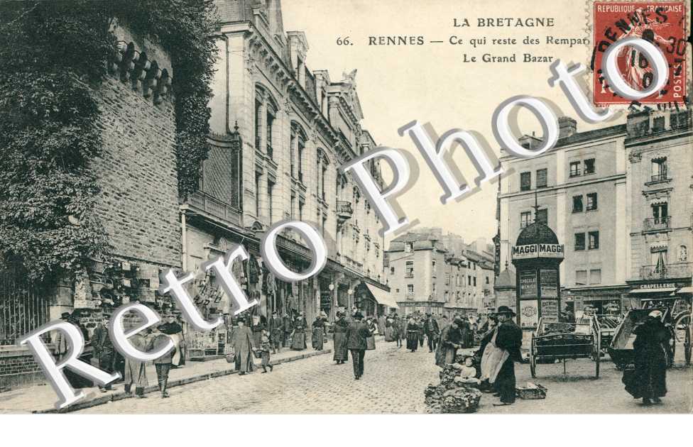 ce qui reste des remparts LE GRAND BAZAR