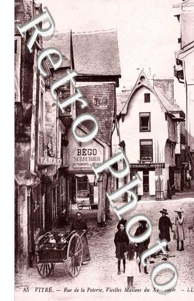 rue de la poterie, vieilles maisons du XVe siecle