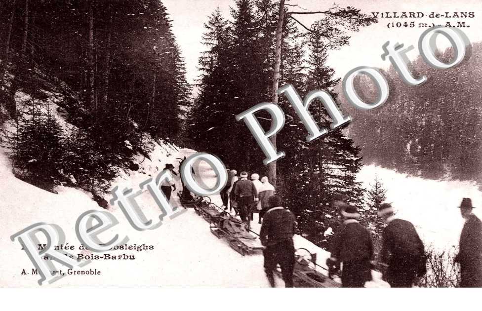 la montee des Bobsleighs dans le bois Barbu