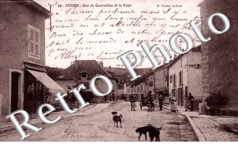  rue de Courcelles et le pont