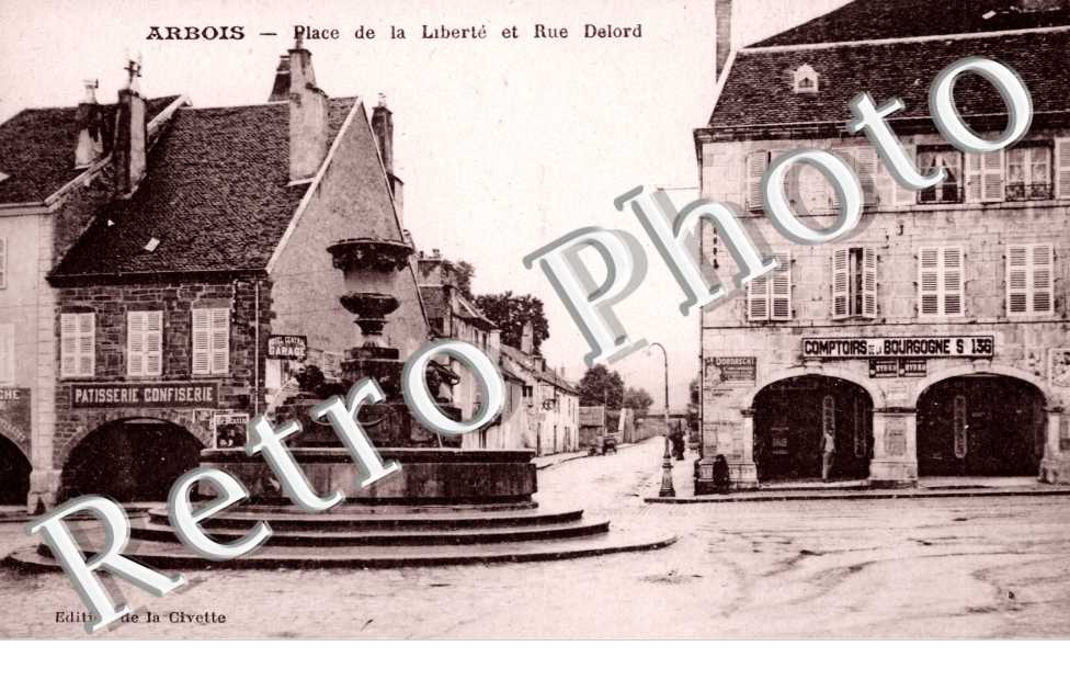Place de la Liberte et Rue Delord