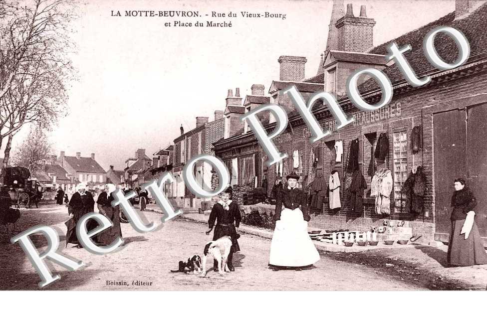 rue du vieux bourg et place du marché