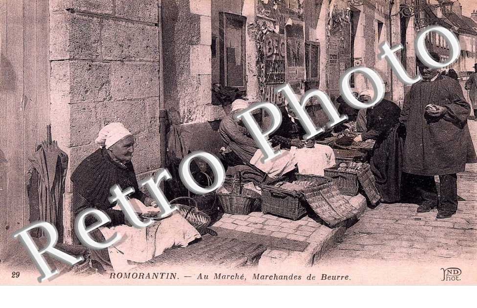 au marche marchandes de beurre