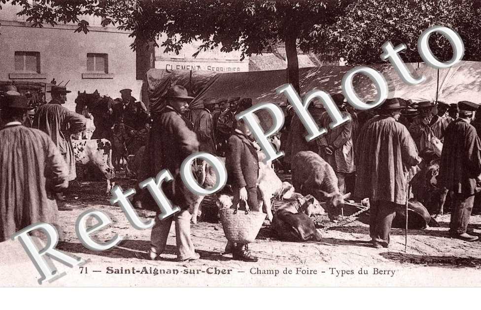 champ de foire - types du Berry