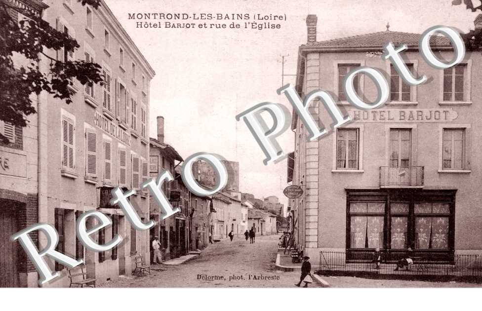L'Hotel Barjot et Rue de l'Eglise