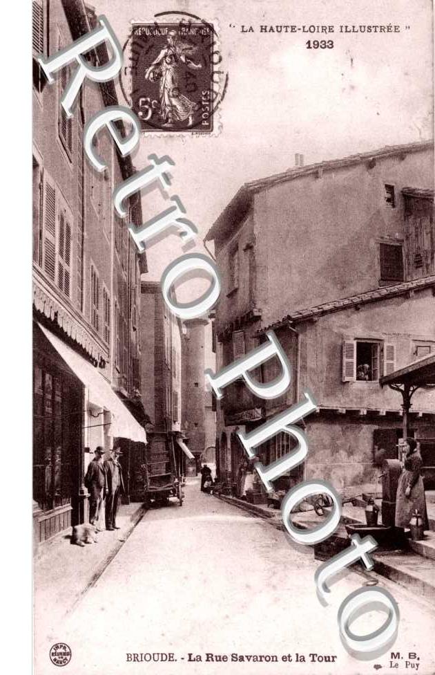 la rue savaron et la tour