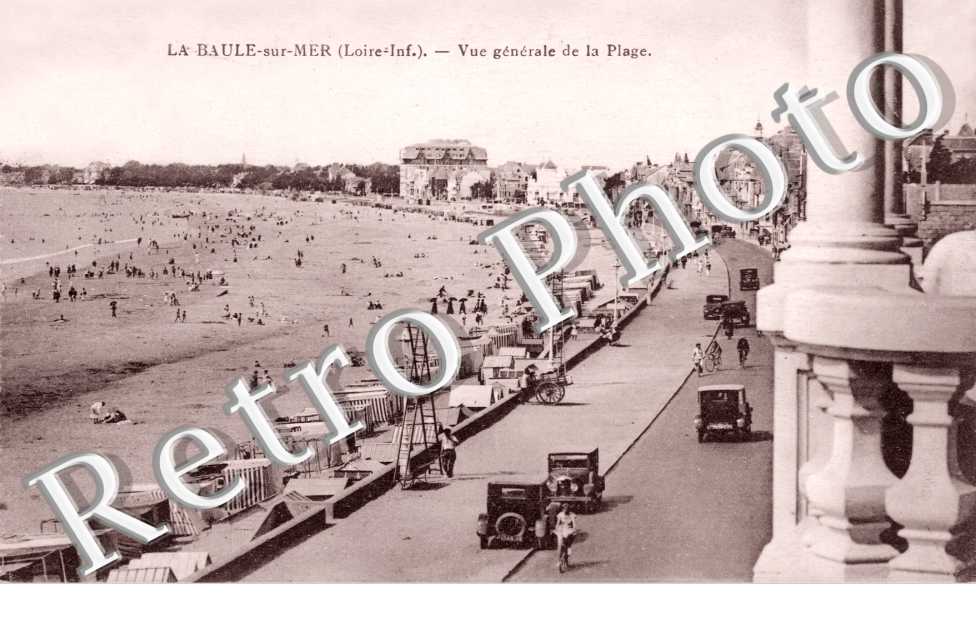 Vue generale de la Plage
