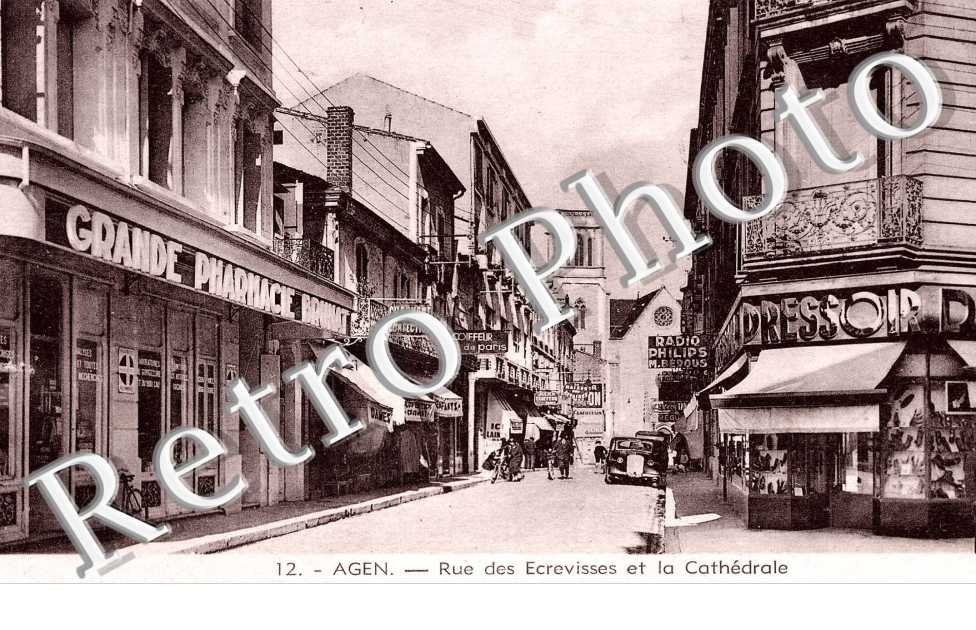 RUE DES ECREVISSES ET LA CATHEDRALE