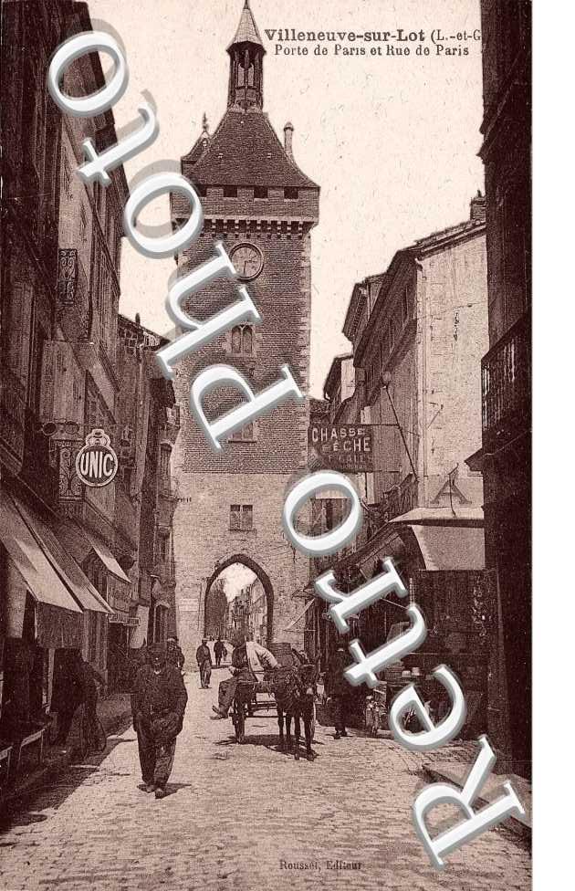 PORTE DE PARIS ET RUE DE PARIS