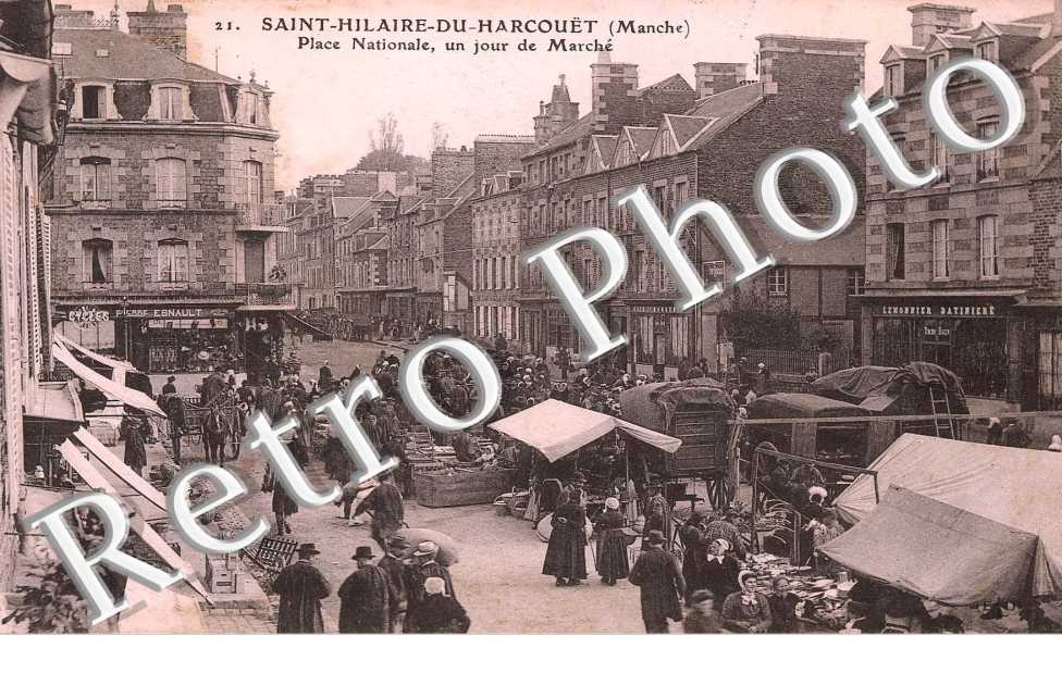 Place Nationale un jour de marché