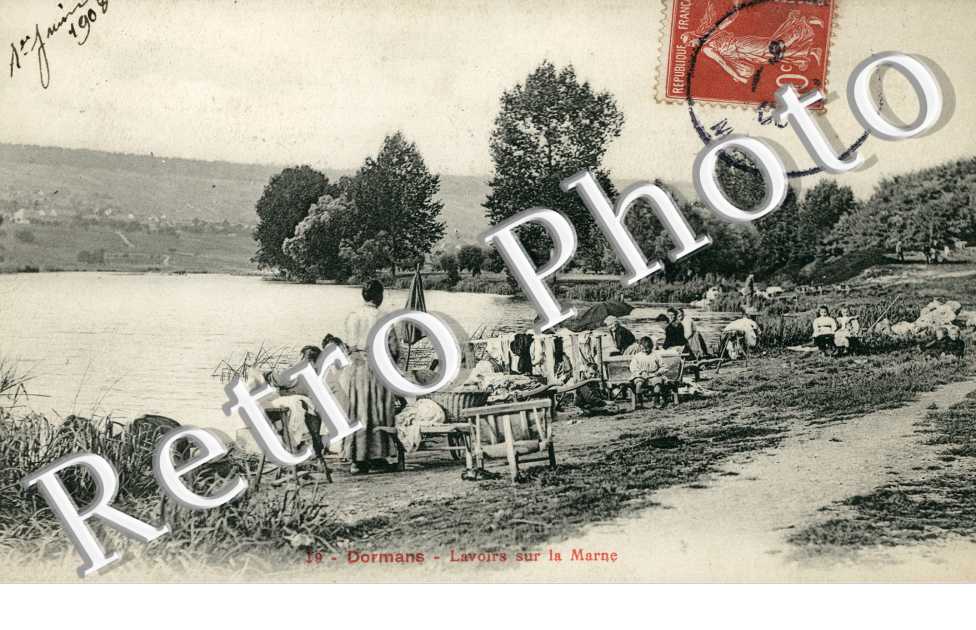 Lavoirs sur la Marne