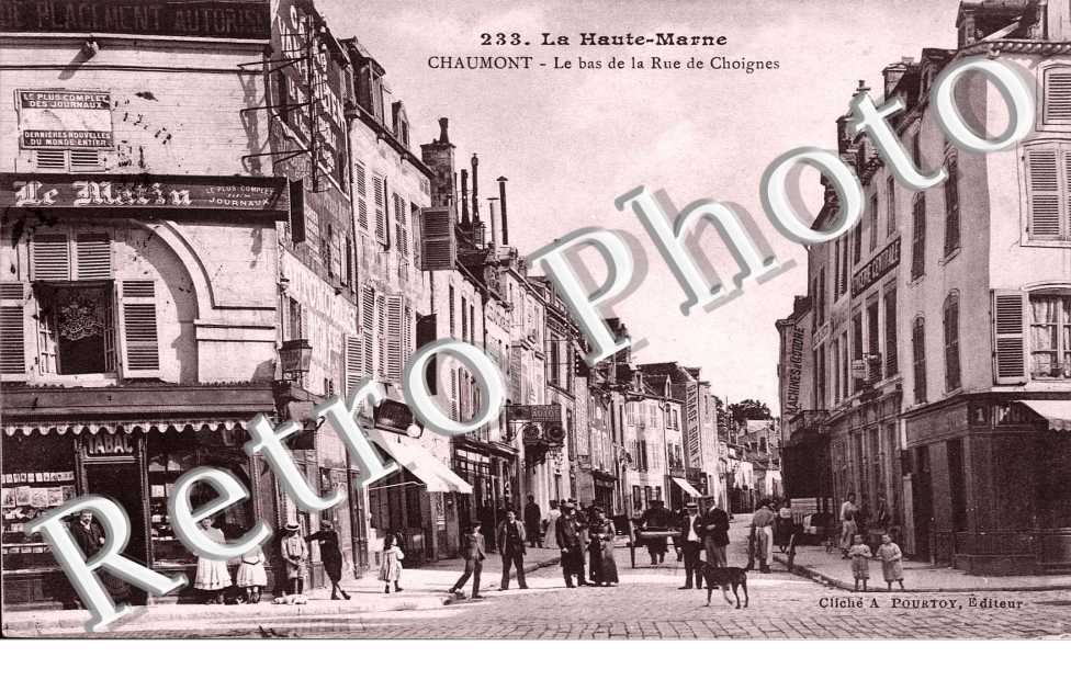 Le Bas de la Rue de Choignes