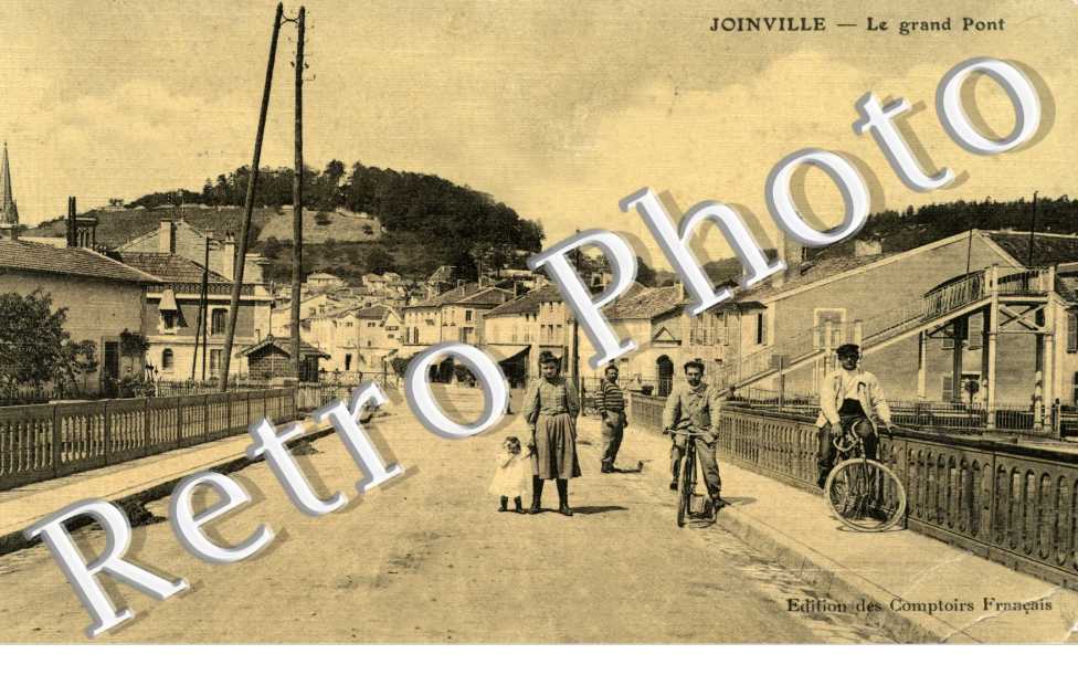 le grand pont Edition des Comptoirs Francais (carte toilee)