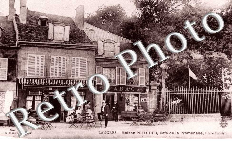 MAISON PELLETIER cafe de la promenade, place Bel-Air