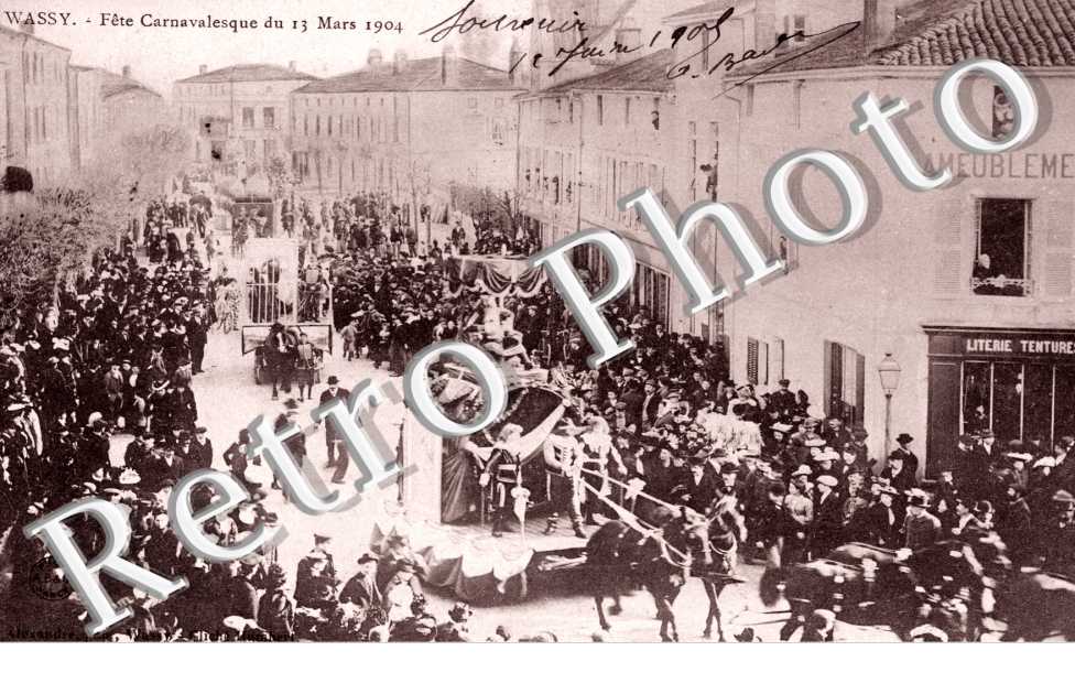 Fete carnavalesque 13 mars 1904