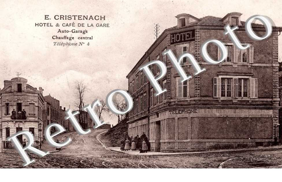 E. CRISTENACH HOTEL CAFE DE LA GARE