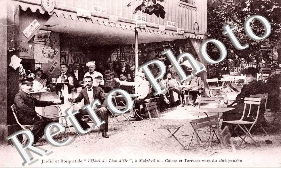jardin et bosquet de "l'hotel du Lion d'Or"