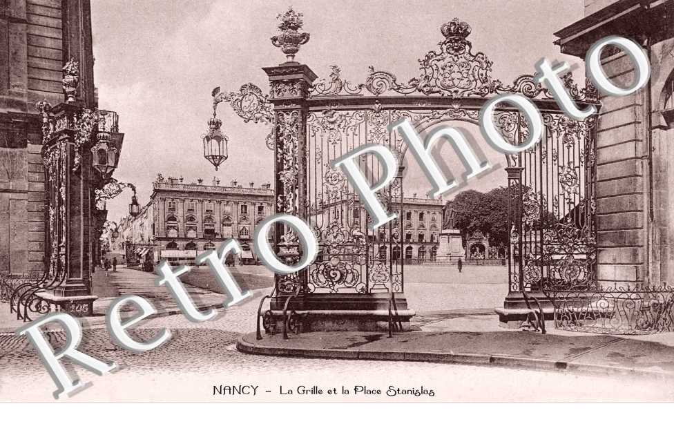 LA GRILLE ET LA PLACE STANISLAS