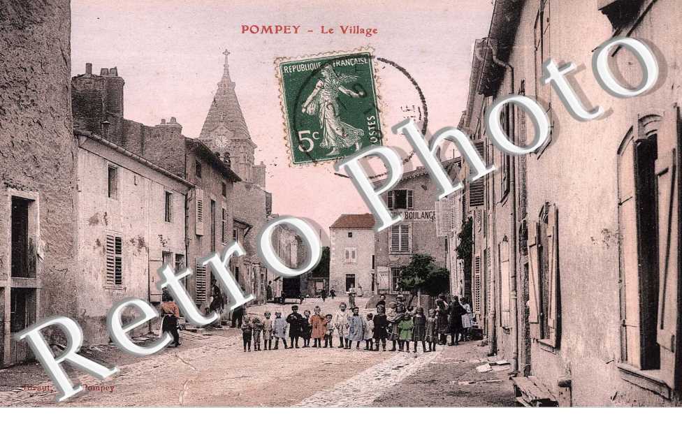 le village (couleur - enfants)