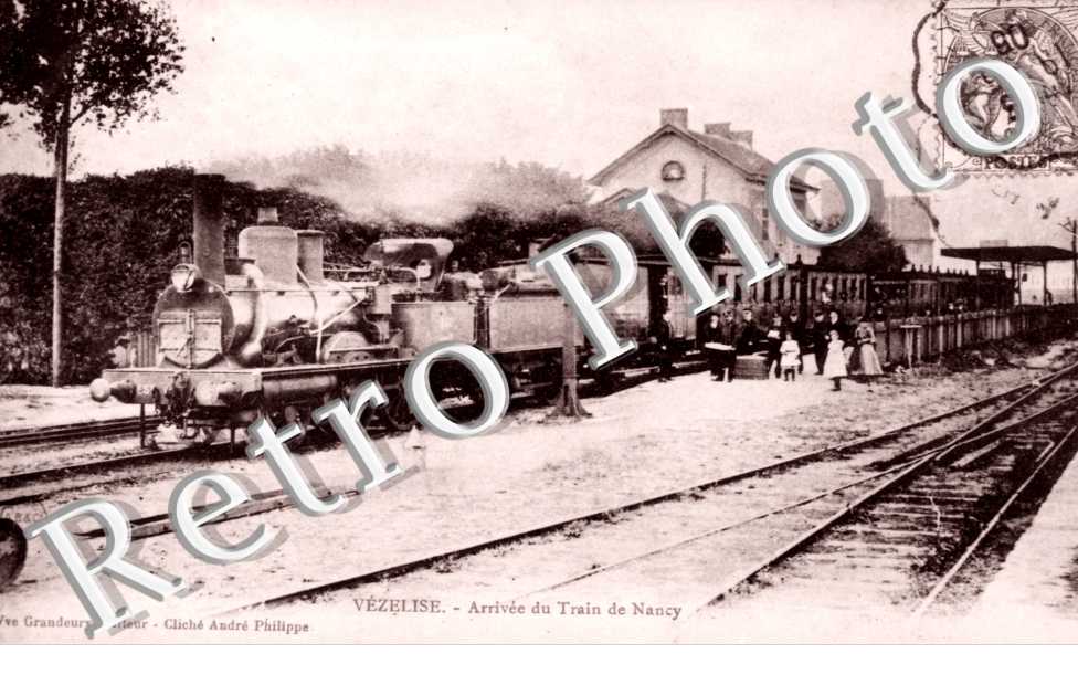 arrivee du train de Nancy