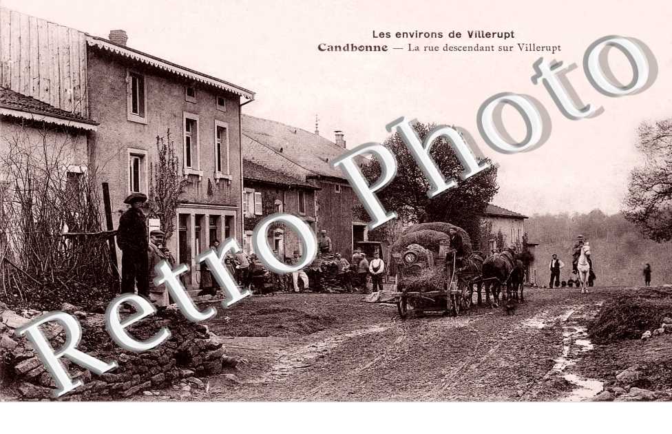 La rue descendant sur Villerupt