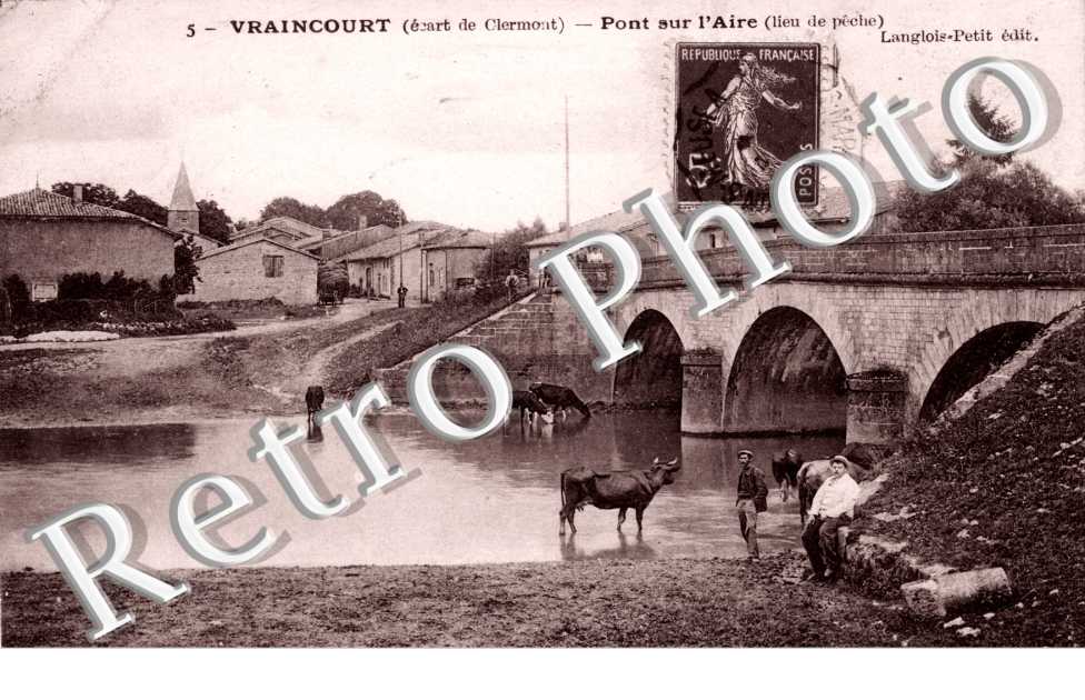 Vraincourt - Pont sur l'Aire