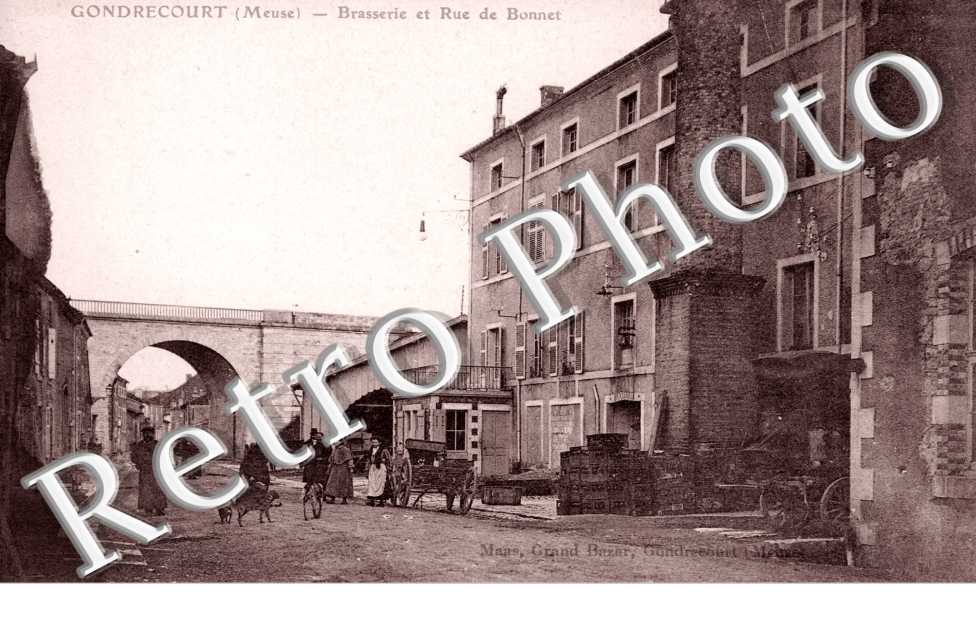 Brasserie et Rue de Bonnet