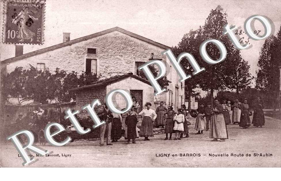 nouvelle route de Saint Aubin