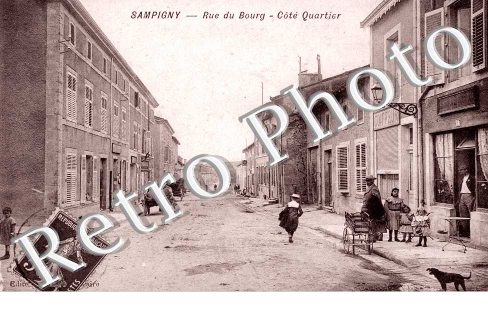 Rue du Bourg - cote quartier