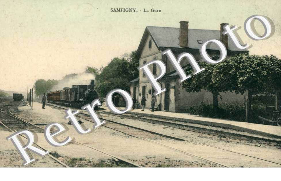 la gare (couleur) - train