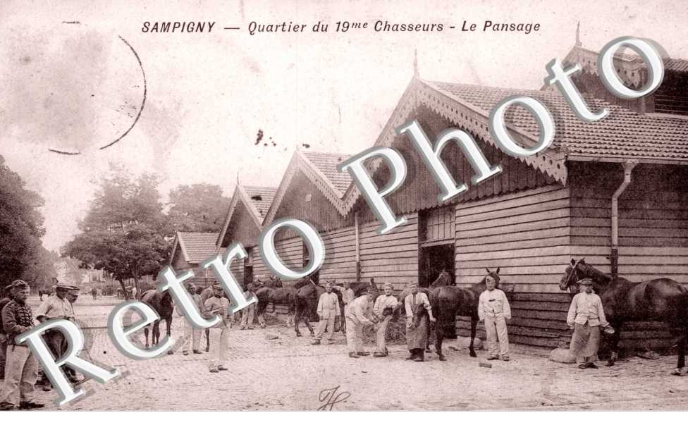 Quartier du 19eme Chasseurs, le Pansage