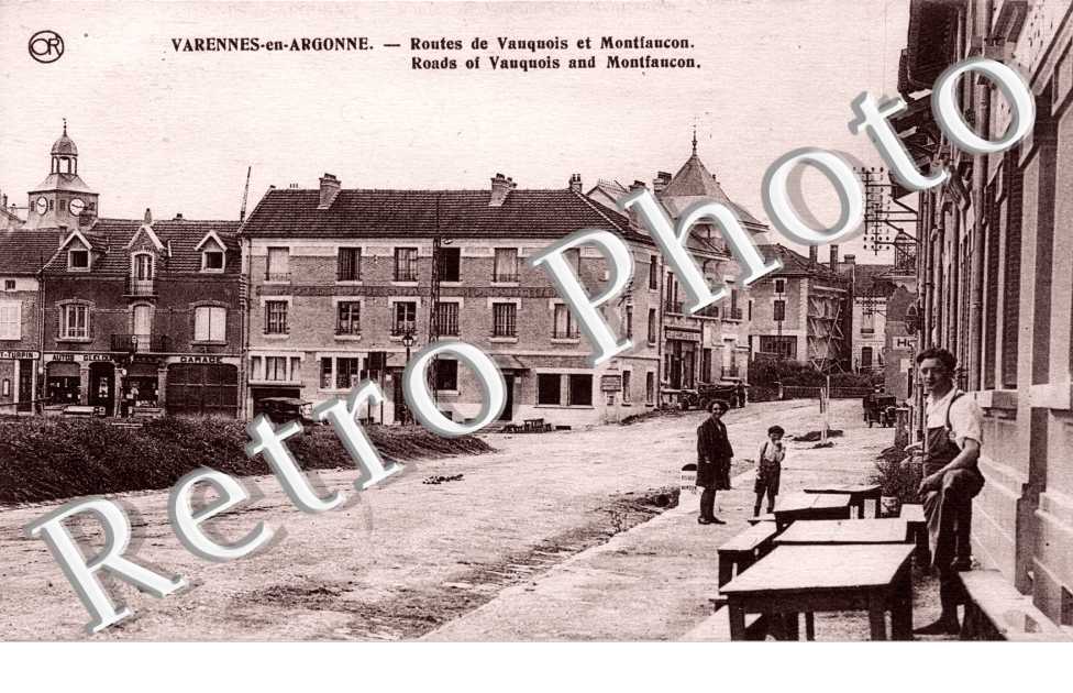 Routes de Vauquois et Montfaucon
