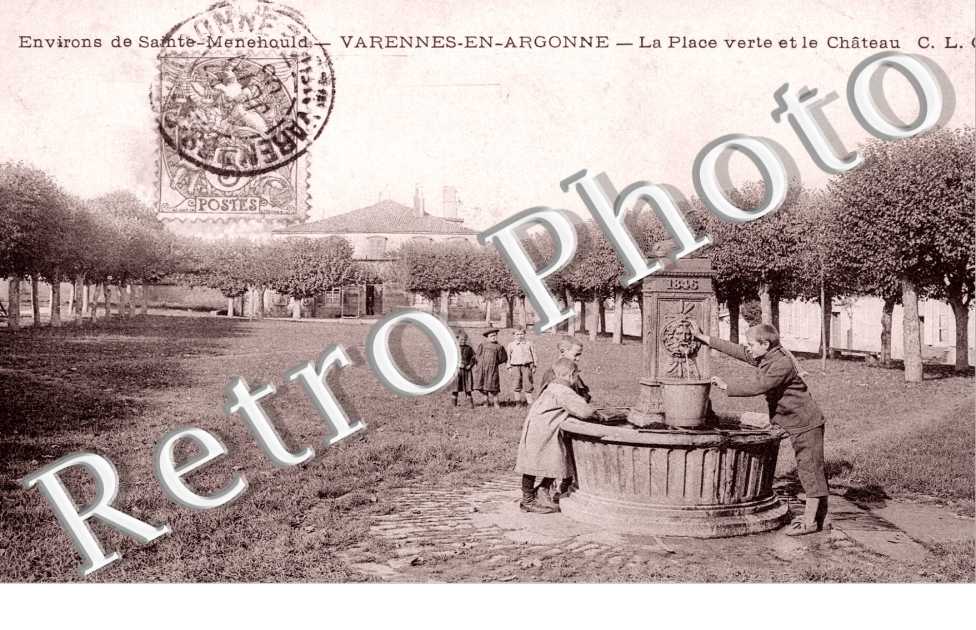 place Verte et le chateau