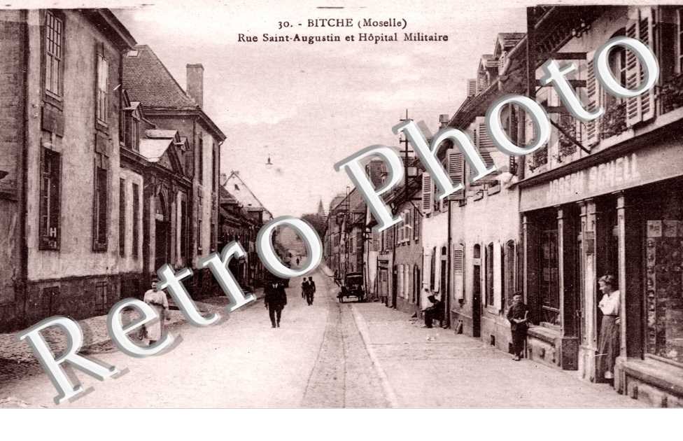 Rue Saint Augustin et Hopital Militaire