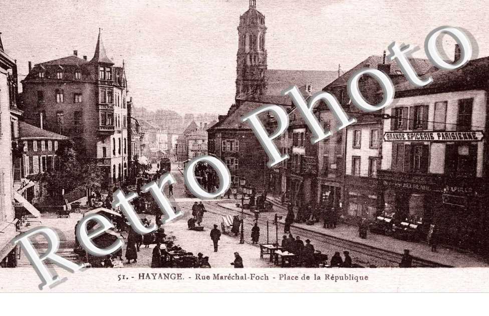 rue Marechal Foch Place de la Republique